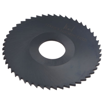 Harfington Uxcell 100mm Dia 27mm Arbor 3mm Thick 50 Tooth Nitriding Circular Saw Blade Cutter