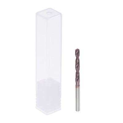Harfington Uxcell 2.6mm DIN K45 Tungsten Carbide AlTiSin Coated Drill Bit for Stainless Steel