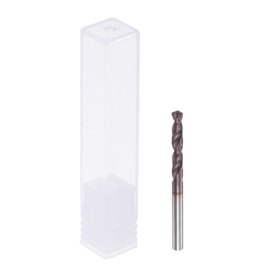 Harfington Uxcell 2.9mm DIN K45 Tungsten Carbide AlTiSin Coated Drill Bit for Stainless Steel