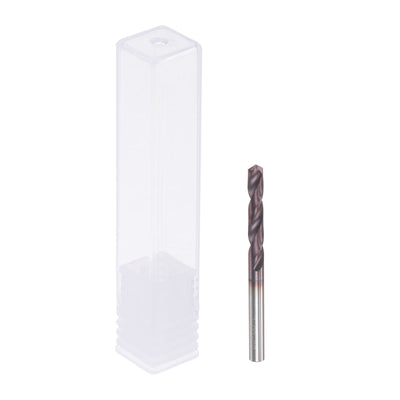 Harfington Uxcell 3mm DIN K45 Tungsten Carbide AlTiSin Coated Drill Bit for Stainless Steel