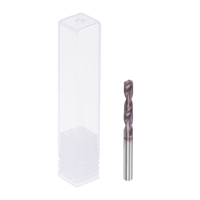 Harfington Uxcell 3.2mm DIN K45 Tungsten Carbide AlTiSin Coated Drill Bit for Stainless Steel