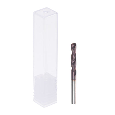 Harfington Uxcell 3.3mm DIN K45 Tungsten Carbide AlTiSin Coated Drill Bit for Stainless Steel