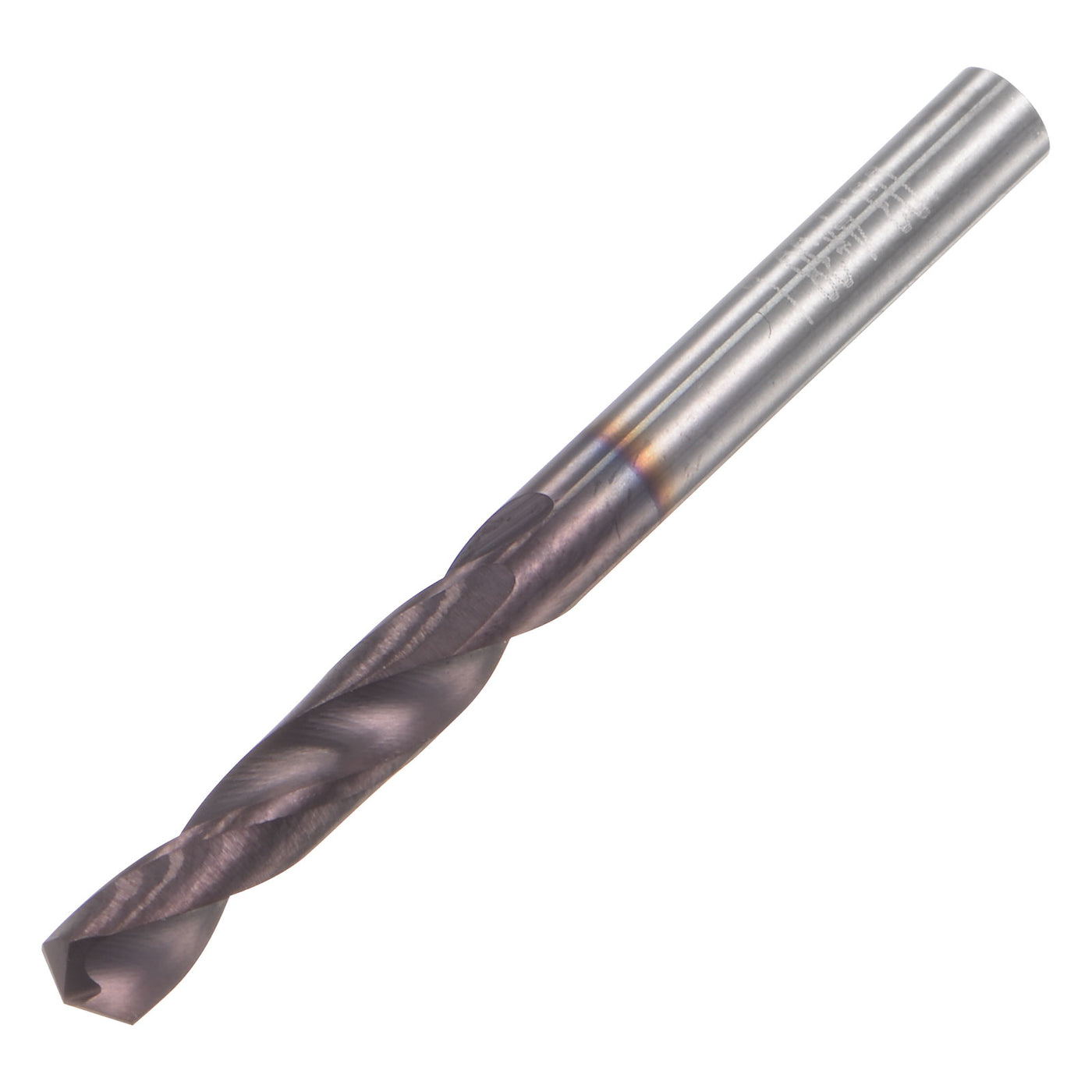 uxcell Uxcell 3.4mm DIN K45 Tungsten Carbide AlTiSin Coated Drill Bit for Stainless Steel