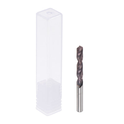 Harfington Uxcell 3.5mm DIN K45 Tungsten Carbide AlTiSin Coated Drill Bit for Stainless Steel