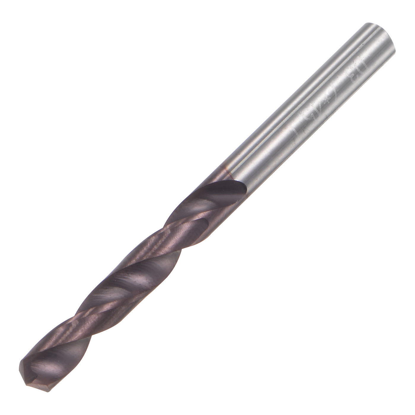 uxcell Uxcell 3.7mm DIN K45 Tungsten Carbide AlTiSin Coated Drill Bit for Stainless Steel
