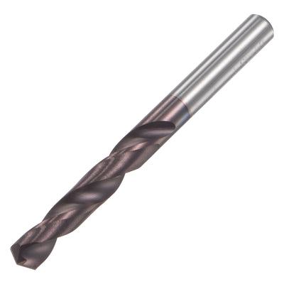 Harfington Uxcell 4mm DIN K45 Tungsten Carbide AlTiSin Coated Drill Bit for Stainless Steel