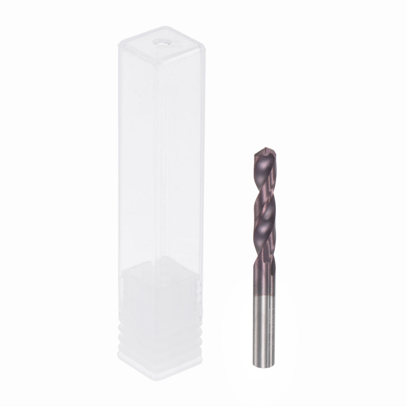 uxcell Uxcell 4.4mm DIN K45 Tungsten Carbide AlTiSin Coated Drill Bit for Stainless Steel