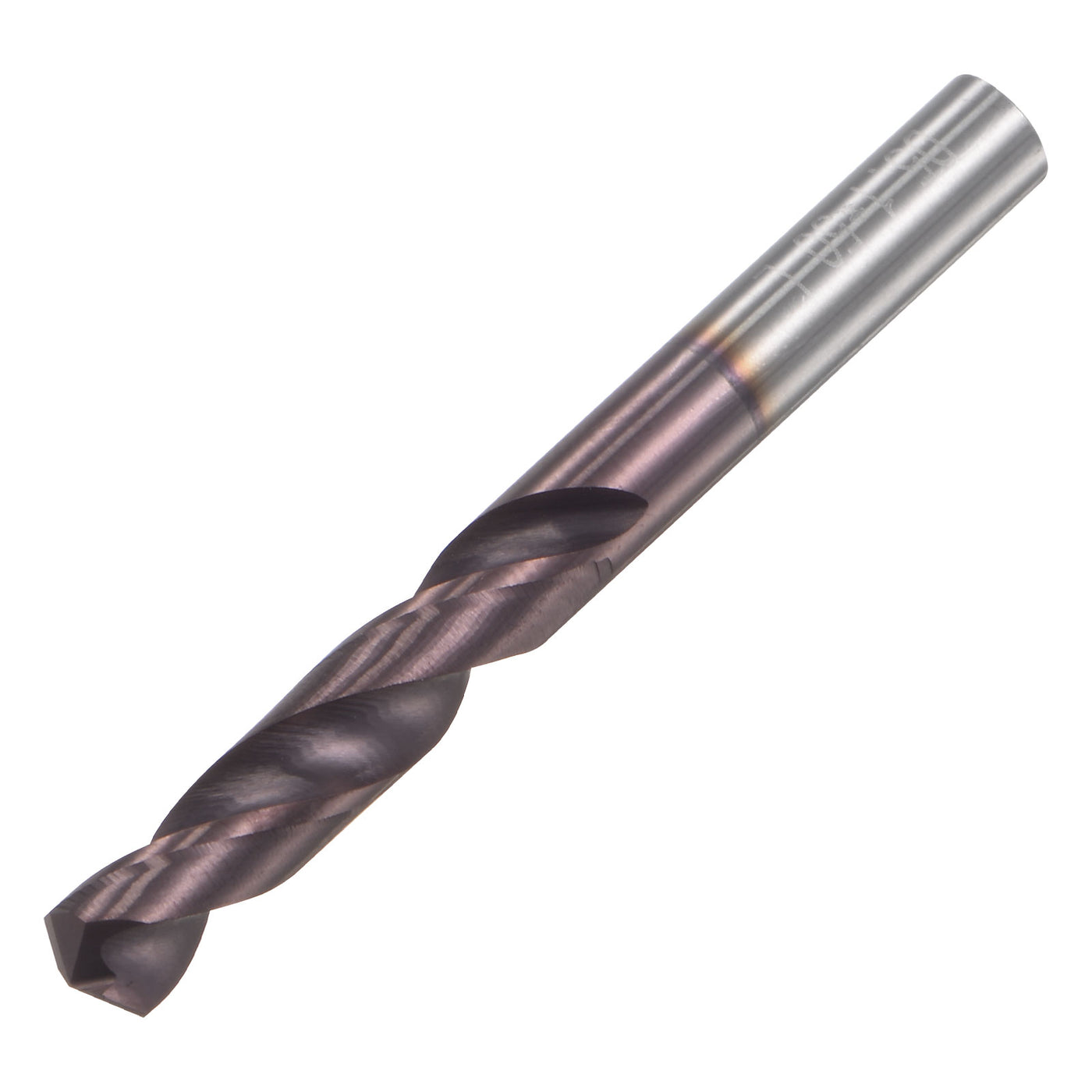 uxcell Uxcell 5.1mm DIN K45 Tungsten Carbide AlTiSin Coated Drill Bit for Stainless Steel