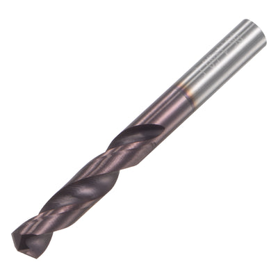Harfington Uxcell 5.1mm DIN K45 Tungsten Carbide AlTiSin Coated Drill Bit for Stainless Steel