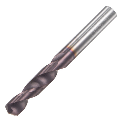 Harfington Uxcell 5.2mm DIN K45 Tungsten Carbide AlTiSin Coated Drill Bit for Stainless Steel