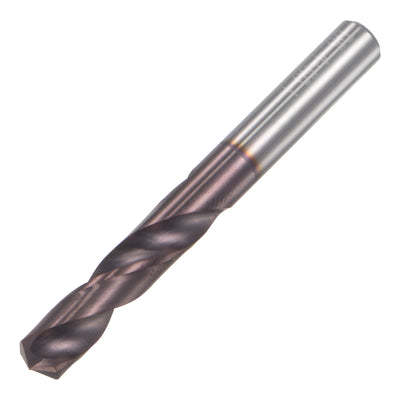 Harfington Uxcell 5.4mm DIN K45 Tungsten Carbide AlTiSin Coated Drill Bit for Stainless Steel