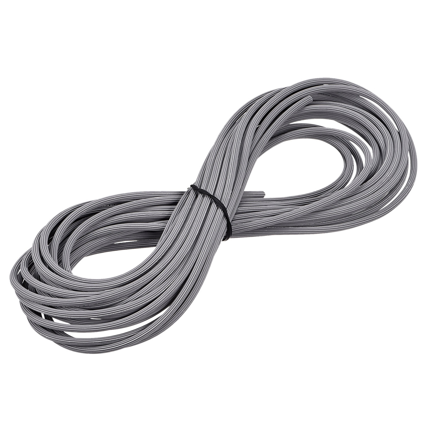 uxcell Uxcell Screen Spline 7.5M/24.61Ft Length PVC Sealing Strip Retainer, 3mm OD Gray