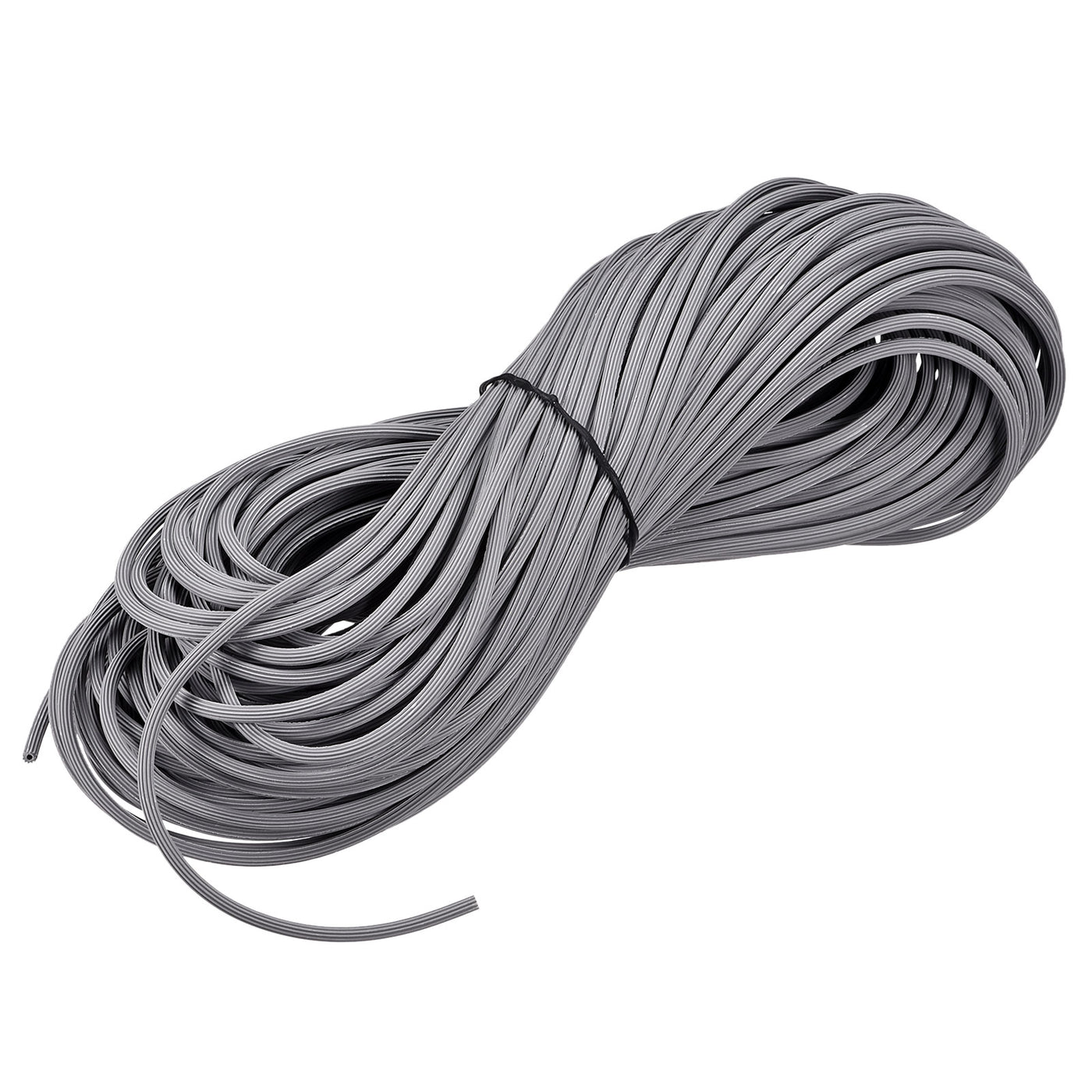 uxcell Uxcell Screen Spline 30M/98.43Ft Length PVC Sealing Strip Retainer, 3mm OD Gray