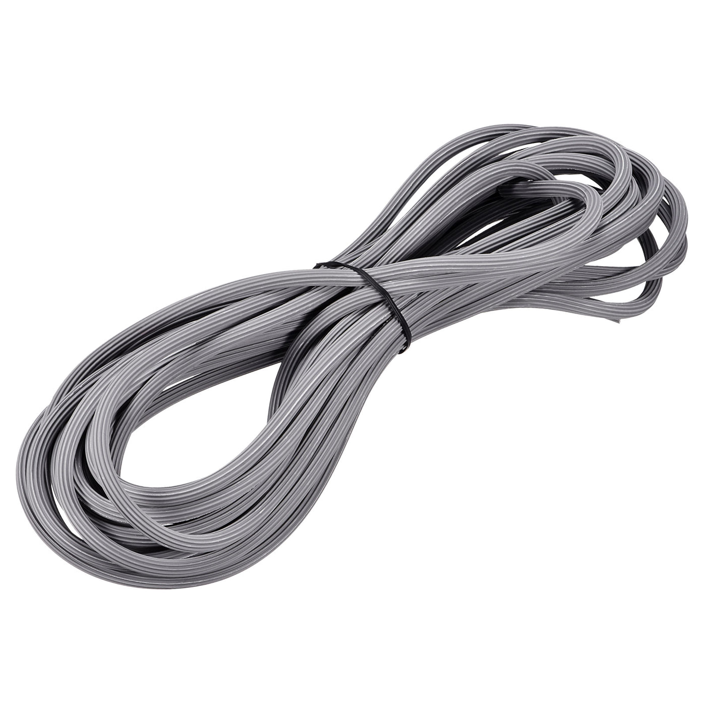 uxcell Uxcell Screen Spline 7.5M/24.61Ft Length PVC Sealing Strip Retainer, 6mm OD Gray