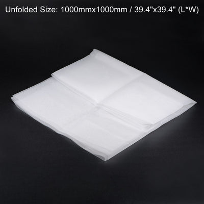 Harfington Uxcell 150 Micron Paint Nylon Mesh Filter Woven Net Sheet Filter Cloth (39"x39")
