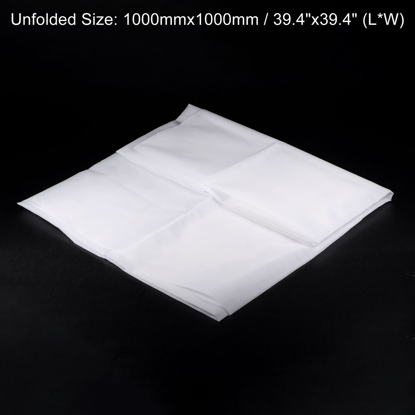 uxcell Uxcell 57 Micron Paint Nylon Mesh Filter Woven Net Sheet Filter Cloth (39"x39")