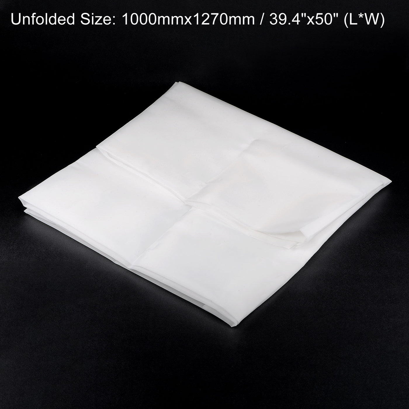 uxcell Uxcell 50 Micron Paint Nylon Mesh Filter Woven Net Sheet Filter Cloth (39"x50")
