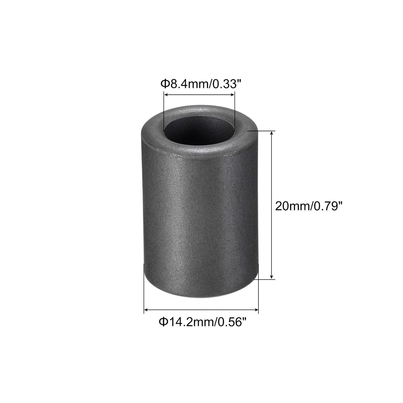 Harfington Ferrite Cores Ring RFI EMI Noise Suppression Filter 8.4x14.2x20mm(IDxODxH) 20Pcs