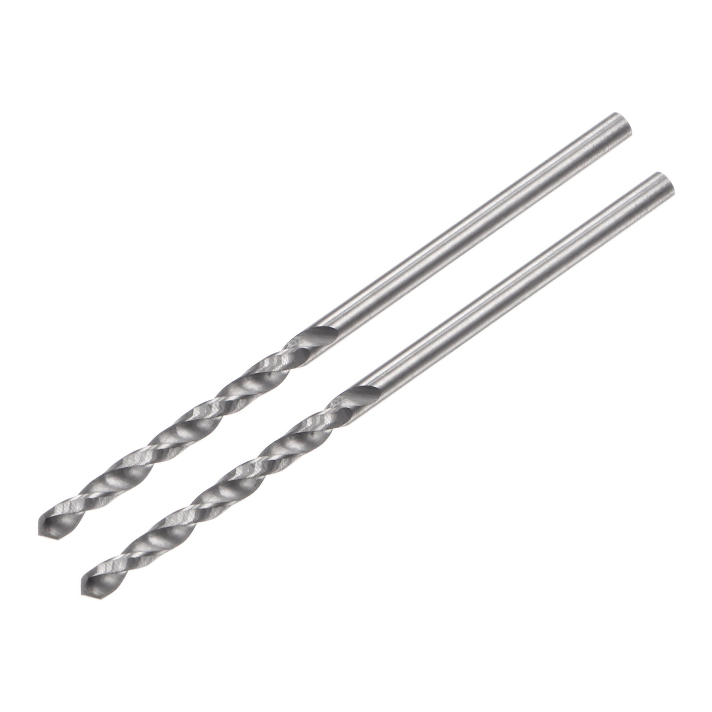uxcell Uxcell 1.6mm C2/K20 Tungsten Carbide Straight Shank Spiral Flutes Twist Drill Bit 2pcs