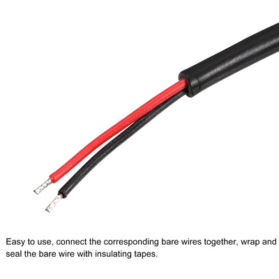 Harfington Male Plug Bare Wire Jack Audio Cable