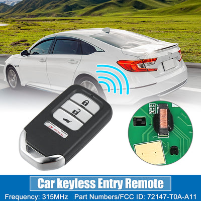 Harfington 4 Button Car Keyless Entry Remote Control Replacement Key Fob Proximity Smart Fob ACJ932HK1210A for Honda CR-V 2015-2016 314MHz 47 Chip