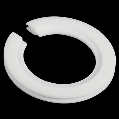 Harfington Lamp Shade Reducing Ring E27 to E14 Holder Adapter Ring Converter Reducer Fitting for Light Fixtures, White Pack of 10