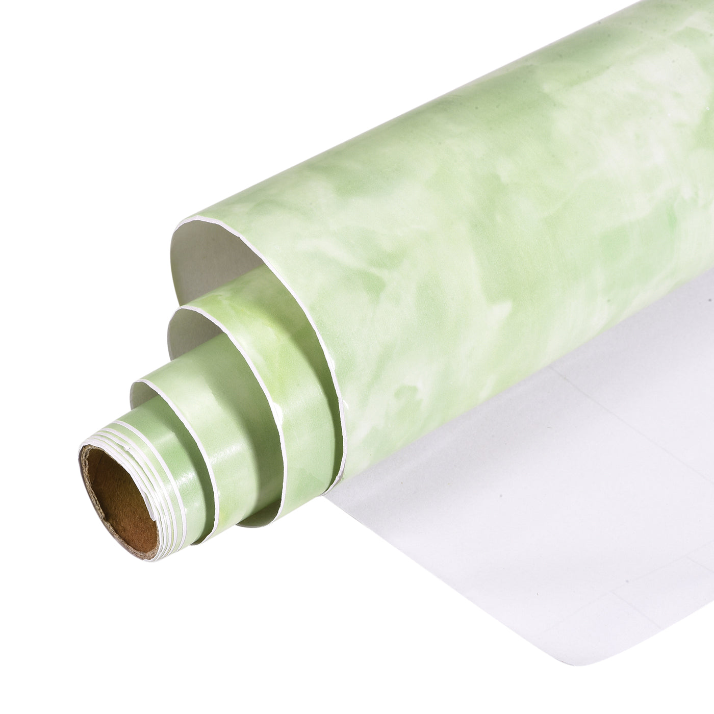 uxcell Uxcell Marble Contact Paper, 600x1000mm PVC Sticky Wallpaper Green 4pcs