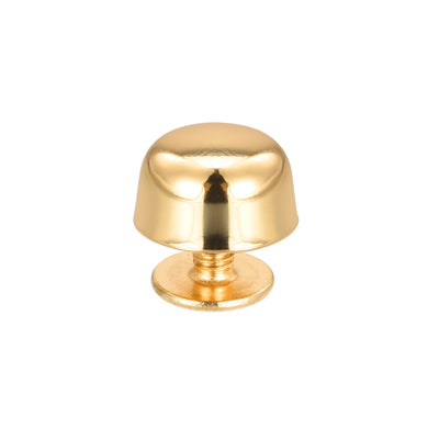Harfington Uxcell 10x6mm Screw Back Rivets Hollow Curved Head Leather Studs Bronze Tone 6 Sets