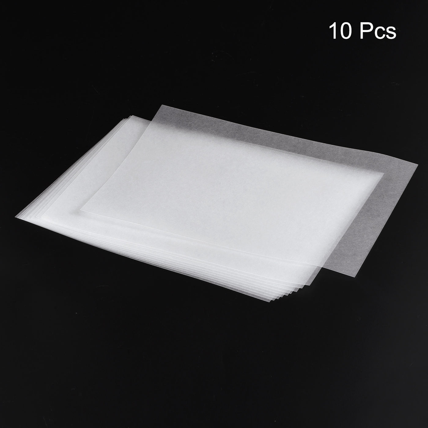 Harfington Shrink Plastic Sheet,Small Sanded Shrink Films Paper for Creative Craft 10 Pack