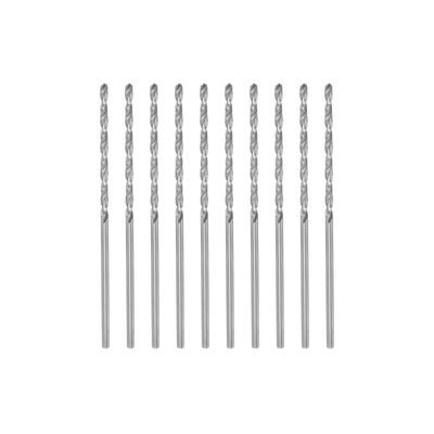 Harfington Uxcell 10 Pcs 1.4mm High Speed Steel Drill Bits, Fully Ground 48mm Length Drill Bit
