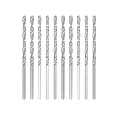 Harfington Uxcell 10 Pcs 2.25mm High Speed Steel Drill Bits, Fully Ground 58mm Length Drill Bit
