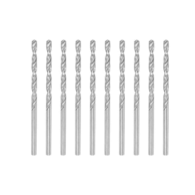 Harfington Uxcell 10 Pcs 2.65mm High Speed Steel Drill Bits, Fully Ground 60mm Length Drill Bit