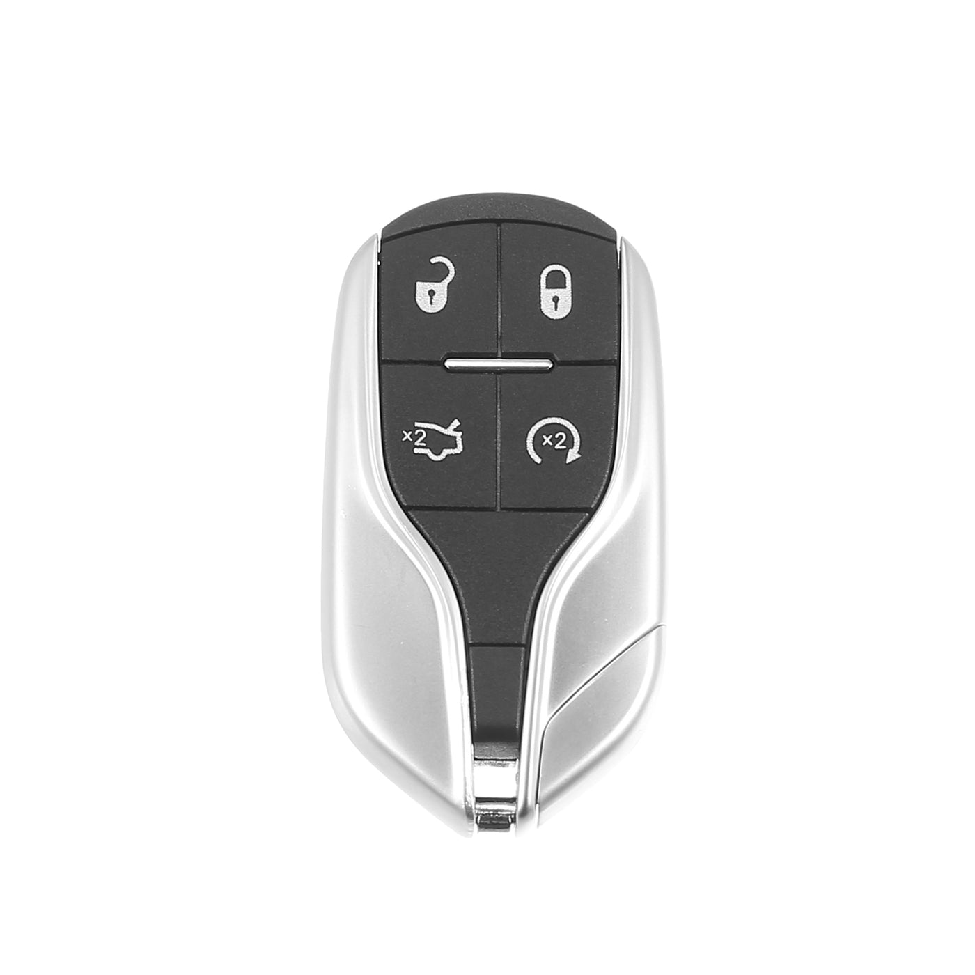 X AUTOHAUX 433MHz M3N-7393490 Replacement Smart Proximity Insert Keyless Entry Remote Key Fob for Ghibli 2014-2018 for Quattroporte 2012-2018 for Levante 2017-2020 4 Buttons 46 Chip