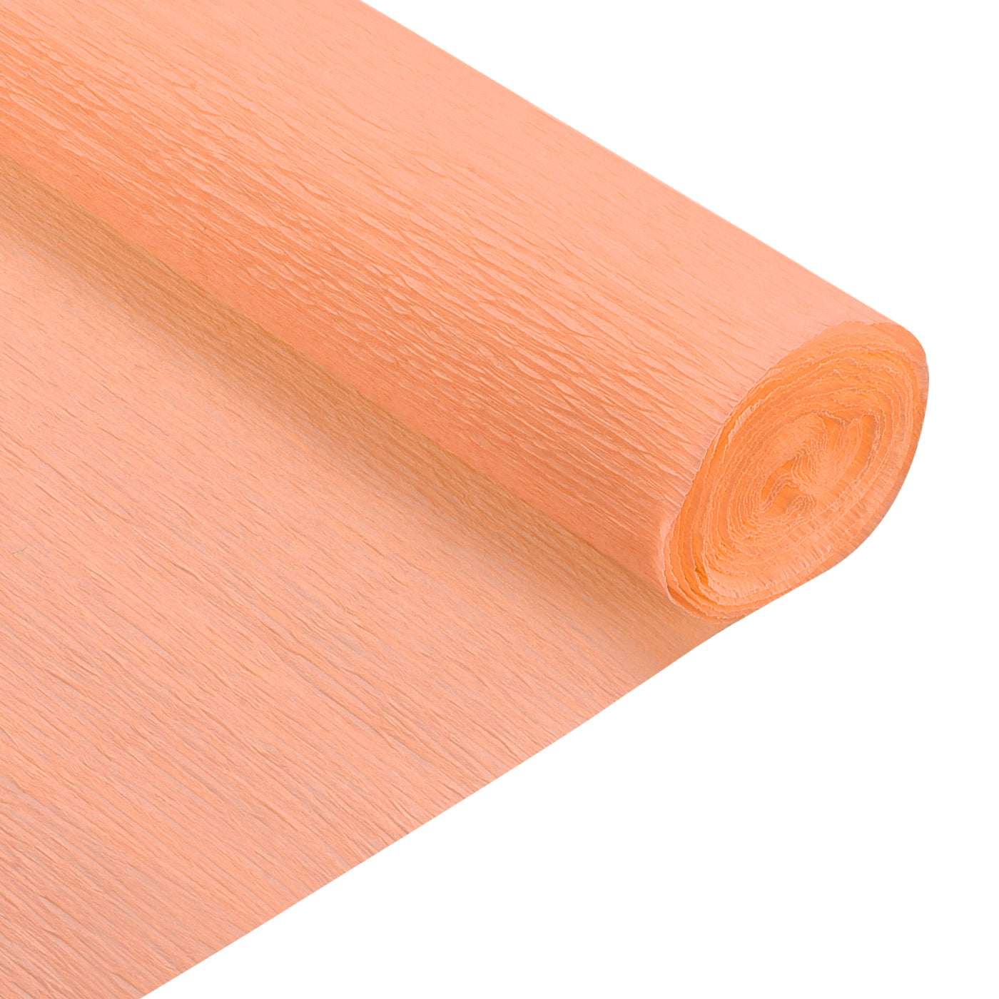 Harfington Crepe Paper Roll Crepe Paper Decor 7.5ft Long 20 Inch Wide, Deep Champagne