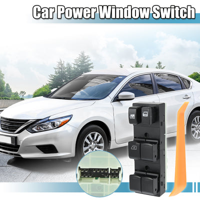 Harfington Power Window Switch with Removal Tool Driver Side Power Window Master Control Switch 25401ZN40A for Nissan Altima 2007 2008 2009 2010 2011 2012