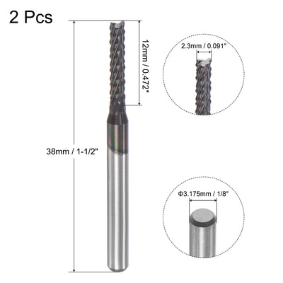 Harfington Carbide End Mill Router Bits Milling Cutter