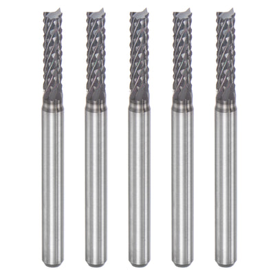 Harfington Diamond Film Coated Carbide End Mill Router Bit for Wood