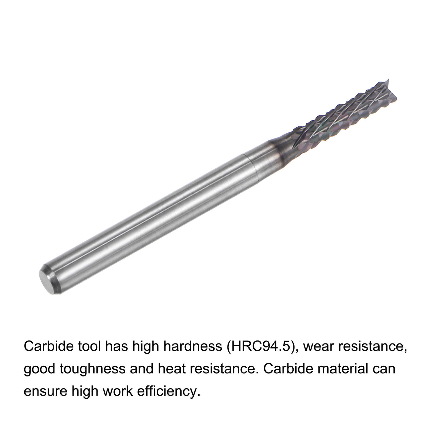 Harfington Carbide End Mill CNC Router Bits for PCB Plastic Fiber Wood