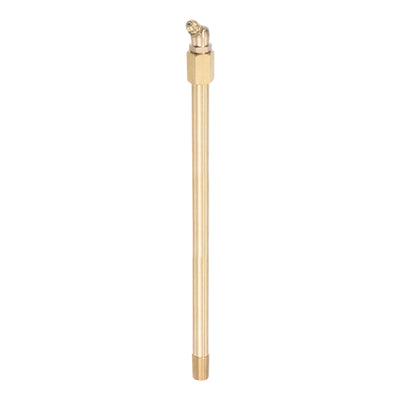 uxcell Uxcell Brass Straight Hydraulic Grease Fitting G1/8 Thread 215mm Length