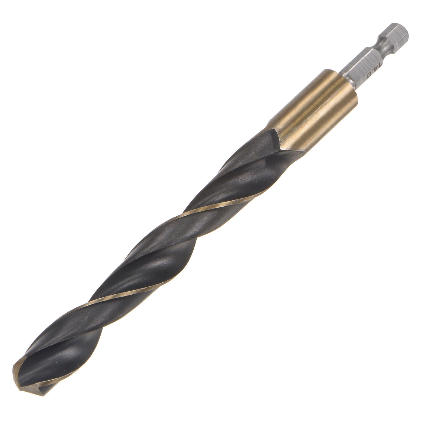 uxcell Uxcell 14mm High Speed Steel Twist Drill Bit with Hex Shank 156mm Length