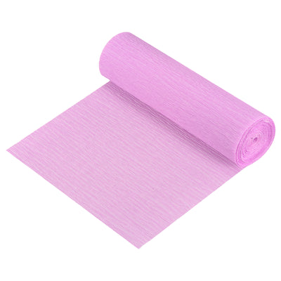 Harfington Crepe Paper Roll Crepe Paper Decoration 8.2ft Long 5.9 Inch Wide, Dark Pink