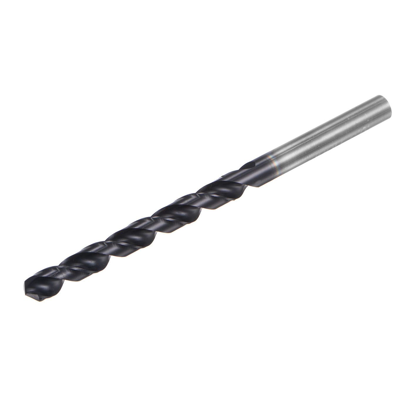 uxcell Uxcell 6.3mm M42 High Speed Steel Twist Drill Bits, TiCN Coated Round Shank Drill Bit