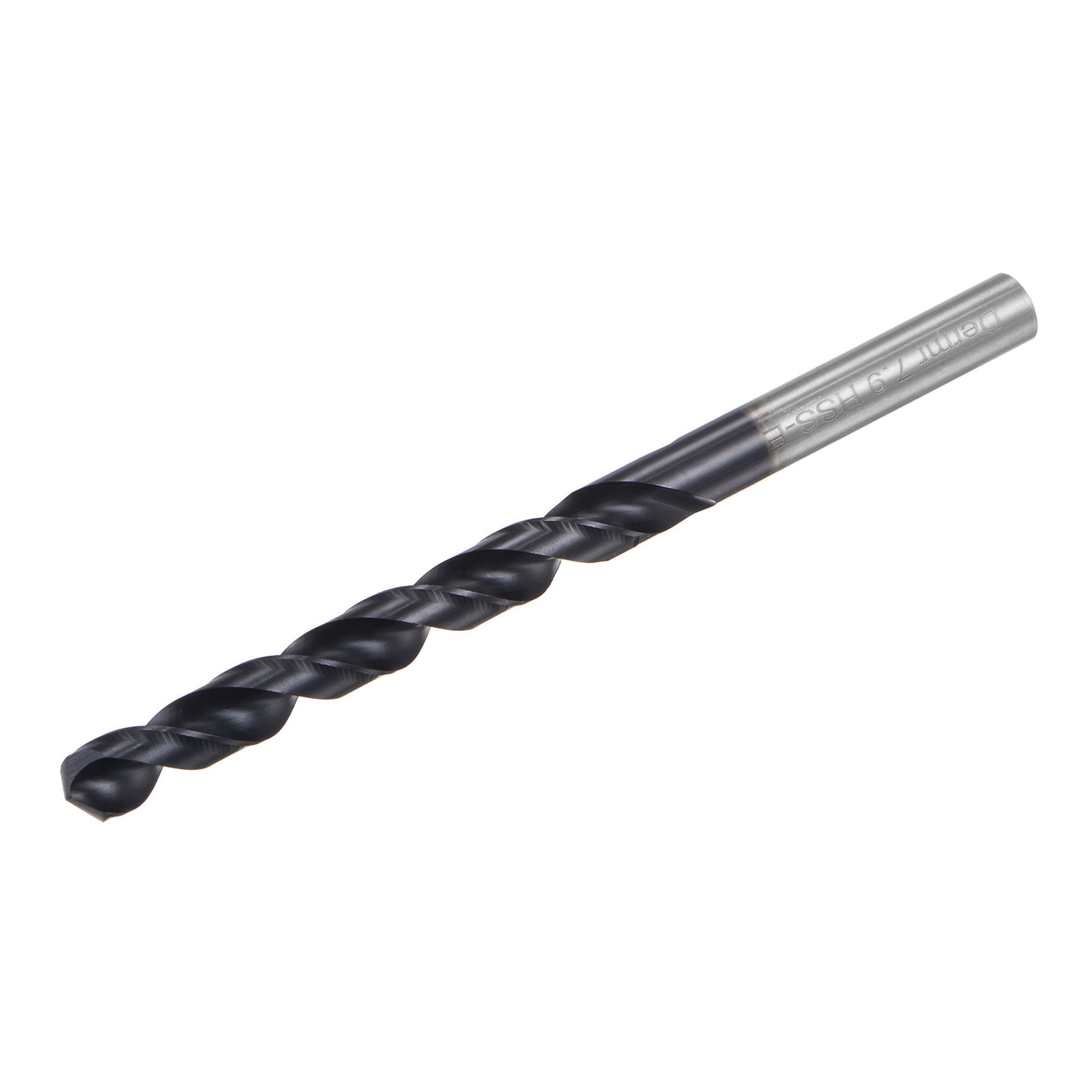 uxcell Uxcell 7.9mm M42 High Speed Steel Twist Drill Bits, TiCN Coated Round Shank Drill Bit
