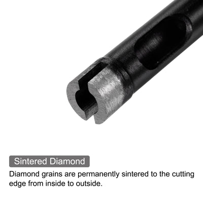 Harfington Uxcell Hex Shank Sintered Diamond Core Drill Bits for Masonry Stone