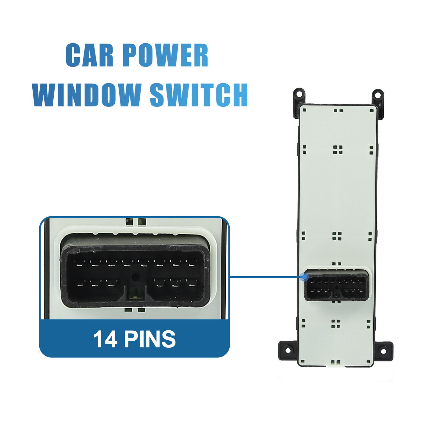 X AUTOHAUX Power Window Switch Driver Side Power Window Master Control Switch 93570-3K600 Replacement for Hyundai Sonata 2008-2010