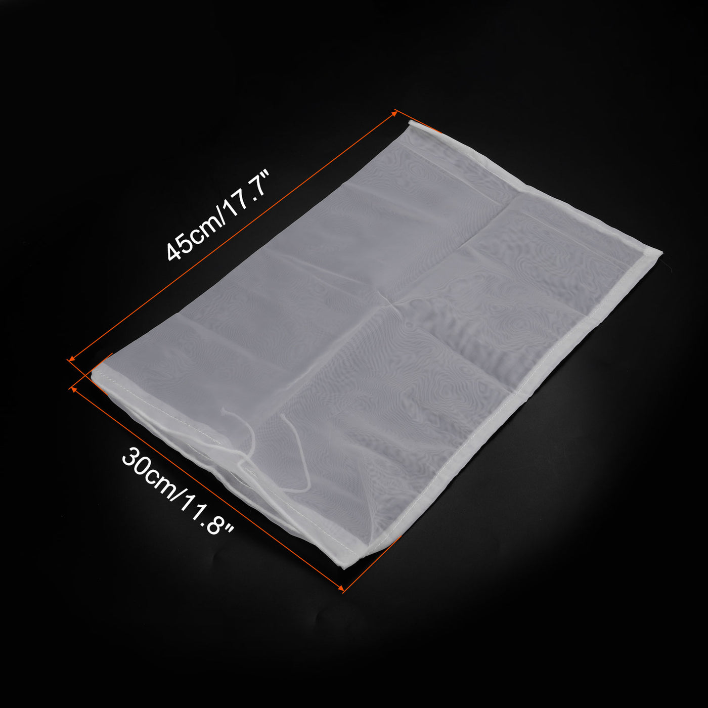 uxcell Uxcell Paint Filter Bag 100 Mesh (17.7"x11.8") Nylon Strainer for Filtering Paint