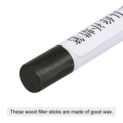 Harfington Uxcell Wood Wax Filler Stick, Furniture Crayons Touch Up Repair Pens, Khaki