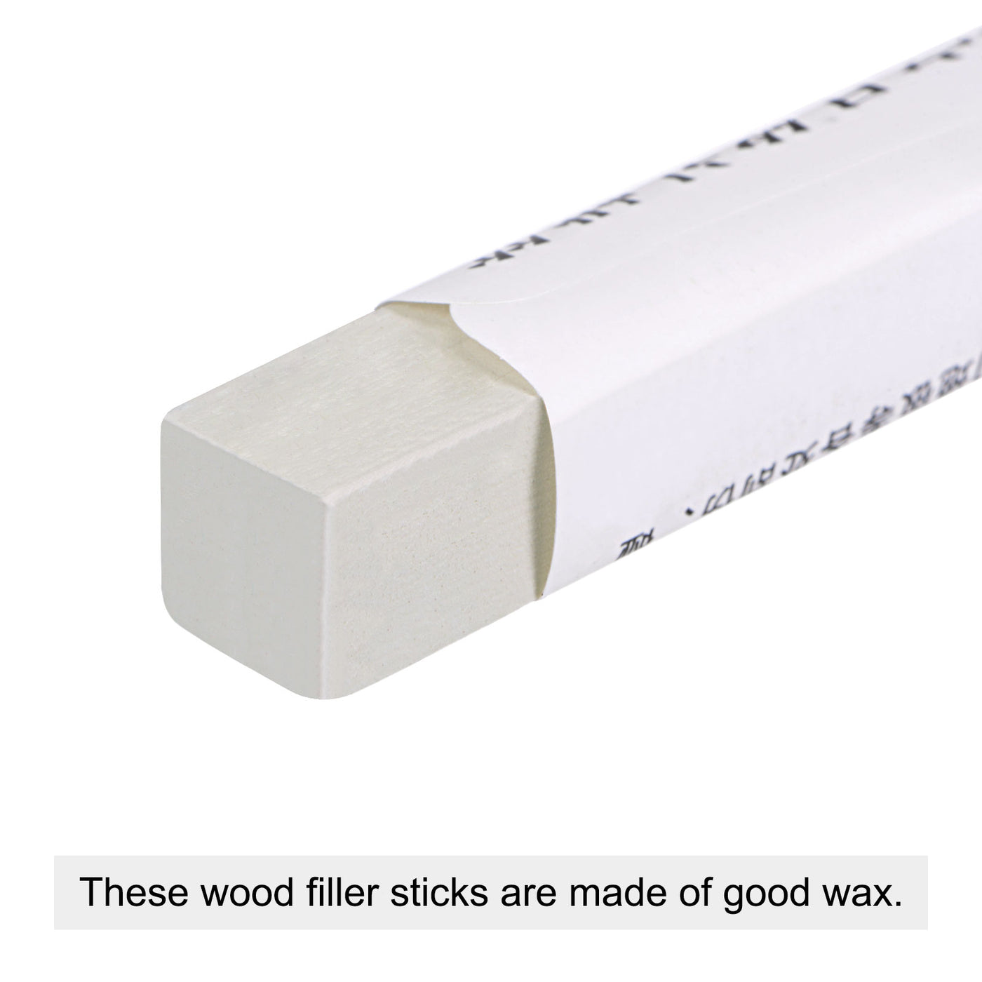 uxcell Uxcell Furniture Repair Wax Filler Stick, Wood Scratch Filler Crayons Touch Up Repair Pens, Salt White