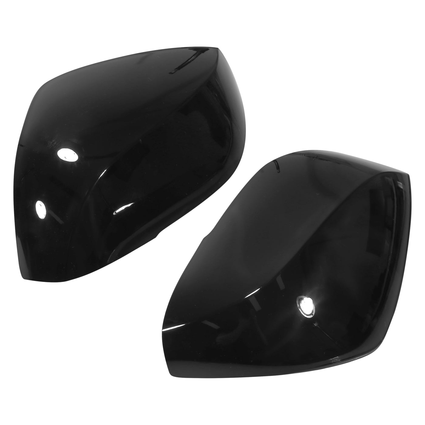 X AUTOHAUX Pair Car Exterior Rear View Mirror Covers Cap Replacement for Infiniti Q50 Q60 Q70 QX30 2014-2021 Gloss Black