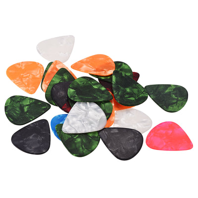 Harfington Guitar Picks Guitar Accessory 1.2mm Thickness Multi-Color Pack of 50